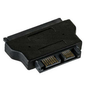 Akyga AK-CA-53 SATA data/power/SATA slim Adapter Black kép