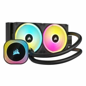 Corsair iCUE LINK H100i RGB AIO Liquid CPU Cooler Black kép