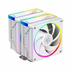 ID-Cooling CPU Cooler - FROZN A620 ARGB WHITE (29, 9dB; max 132, 52 m3/h; 4Pin csatlakozó, 6 db heatpipe, 2x12cm, PWM) kép