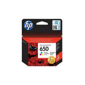 Hp 650/cz102ae tintapatron color original kép