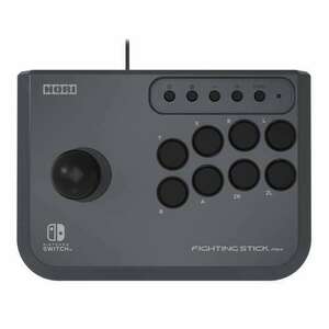 Hori Fighting Stick Mini, Nintendo Switch/OLED, PC, Arcade, Szürke, Vezetékes kontroller kép