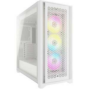 CORSAIR iCue 5000D RGB Airflow - White (CC-9011243-WW) kép