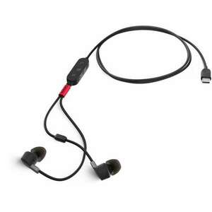 Lenovo 4XD1C99220 fejhallgató és headset Vezetékes Hallójárati Zene/általános USB C-típus Fekete (4XD1C99220) kép