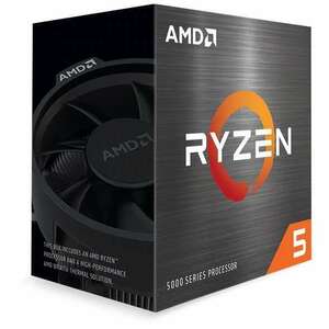 AMD CPU Desktop Ryzen 5 6C/12T 5600GT (3.6/4.6GHz Boost, 19MB, 65W, AM4) Box (100-100001488BOX) kép