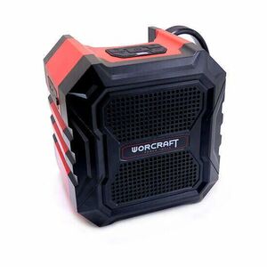 Hordozható hangszóró, bluetooth, 15 W, 20V Li-ion (az akkumulátort nem tartalmazza), 15x16x18 cm, Worcraft kép