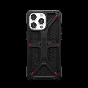 UAG Monarch Series védőtok iPhone 15 Pro Max, Kevlar Black telefonhoz kép