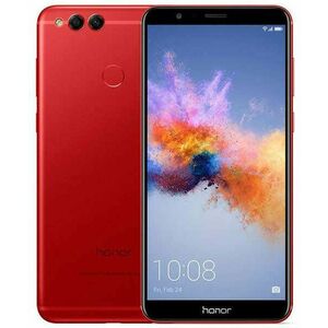 Mobiltelefon Honor 7X, Dual Sim, 64 GB, 4 GB RAM, Piros kép