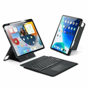 DuxDucis Keyboard DK Series billentyűzet tok kompatibilis iPad Pro 12, 9 hüvelykes 2020/2021/2022 fekete kép