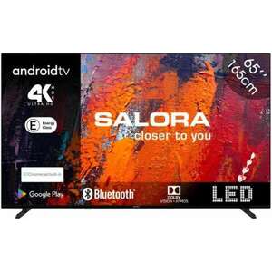 Smart LED 4K Ultra HD TV Salora, 65UA550, 165 cm, Android 11, Amazon Prime, Apple TV, Disney+, Netflix, Red Bull TV, Spotify, Wifi, Dolby Digital, Dolby Vision, Direct LED, Chromecast, Játék kép