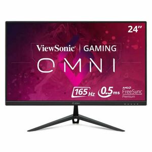 Monitor Gaming LED IPS Viewsonic 23.8", Full HD, Display Port, 2.6ms, 180Hz, FreeSync Premium, Vesa, fekete, VX2428 kép