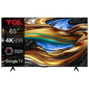 TCL 65P755 Smart LED Televízió, 165 cm, 4K, UHD, HDR, Google TV kép