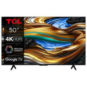 TCL 50P755 Smart LED Televízió, 127 cm, 4K, UHD, HDR, Google TV kép