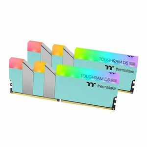 Memória, Thermaltake TOUGHRAM RGB 32GB (2x16GB) DDR5 5600MHz U-DIMM Turquoise RG37D516GX2-5600C36A kép