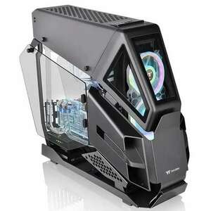 Carcasa Thermaltake AH T600 Számítógépház, Edzett üveg, Full Tower, Tápegység nélkül, E-ATX, Fekete kép