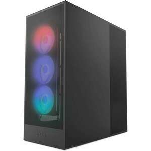 NZXT H7 Flow 2024 RGB Midi torony számítógépház - Fekete kép