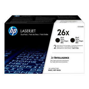 HP CF226XD (26X) duo-pack nagy kapacitású toner, fekete kép