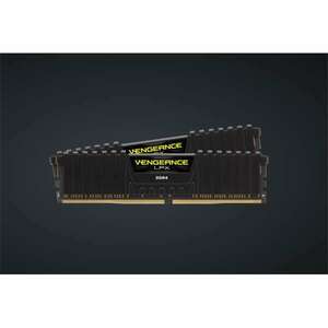 Corsair memória vengeance ddr4 32gb 3600mhz c18 lpx (kit of 2), fekete CMK32GX4M2D3600C18 kép