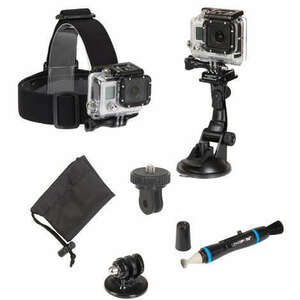 Sunpak Action Camera Accessory Kit 5 tartozékszett GoPro rendszerű kamerához, 5 db-os kép