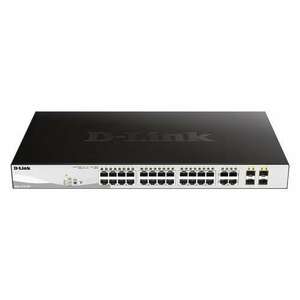 D-Link 24-port PoE 10/100/1000 Base-T port with 4 x 1000Base-T /SFP ports kép