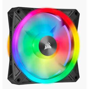 Corsair rendszerhűtő ventilátor, icue ql120 rgb, 12cm, fekete CO-9050097-WW kép