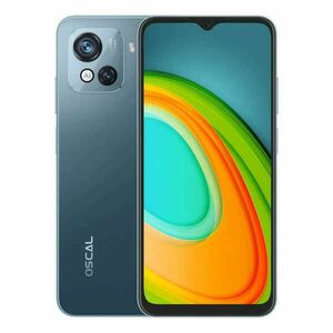 Mobiltelefon Oscal C80 kék, 4G, IPS 6, 5" HD+ 90 Hz, 8 GB RAM bővíthető, 128 GB ROM, Android 12, T606 OctaCore, 5180 mAh, Két SIM kép