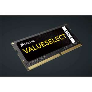 Corsair nb memória valueselect ddr4 16gb 2133mhz c15, fekete CMSO16GX4M1A2133C15 kép