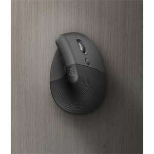 Logitech Egér - Lift (Vezeték nélküli, Optikai, 6 gomb, 4000 DPI, ... kép