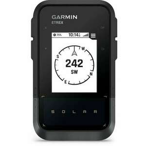 Garmin eTrex Solar navigátor Kézi 5, 49 cm (2.16") 141 g Fekete, Szürke kép