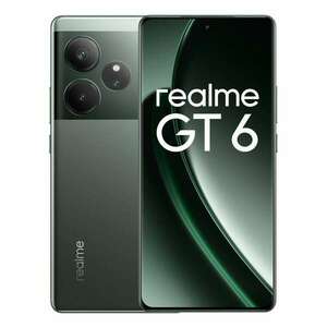 realme GT 6 17, 2 cm (6.78") Kettős SIM Android 14 5G USB C-típus 16 GB 512 GB 5500 mAh Zöld kép