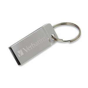 VERBATIM Pendrive, 64GB, USB 2.0, VERBATIM "Executive Metal", ezüst kép