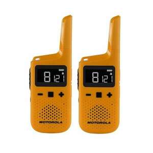 Motorola Talkabout T72 Walkie-Talkie (adó-vevő) sárga 2db + EU/UK adapter (D3P01610YDLMAW) (D3P01610YDLMAW) kép