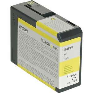 Epson T580400 tintapatron 1 dB Eredeti Sárga (C13T580400) kép