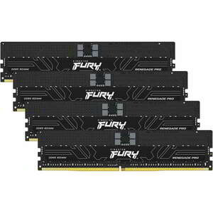 Kingston 128GB / 6400 FURY Renegade Pro DDR5 DIMM CL32 Dual RAM KIT (4x32GB) kép