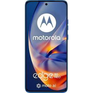 Motorola Edge 50 Neo, 16, 1 cm (6.36"), Dual SIM, 5G, 12 GB RAM, 512 GB, Kék, Okostelefon kép