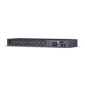 CyberPower PDU41004 áramelosztó egység (PDU) 8 AC kimenet(ek) 1U Fekete kép