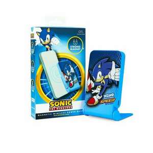 OTL Sonic The Hedgehog Mágneses Vezeték nélküli Powerbank (Platform nélküli) kép