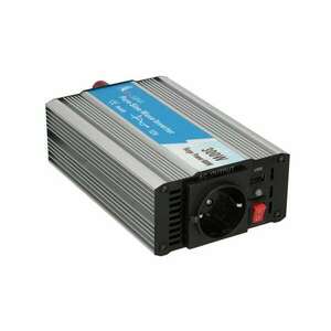 Extralink CAR VOLTAGE CONVERTER 12V - 230V, 300W, PURE SINUS OPIP-300W áramátalakító és inverter Automatikus Alumínium kép