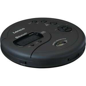 Lenco CD-300 Discman Hordozható CD lejátszó - Fekete (CD-300SCHWARZ) kép