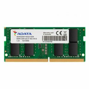 ADATA NB Memória DDR4 32GB 3200Mhz SODIMM Tray kép