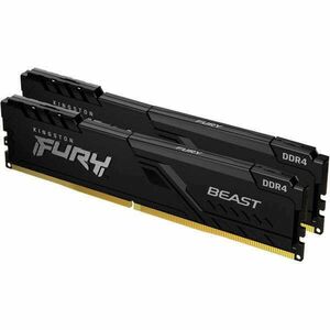 Kingston 64GB/3200MHz DDR-4 (Kit of 2) FURY Beast Black (KF432C16BBK2/64) memória kép