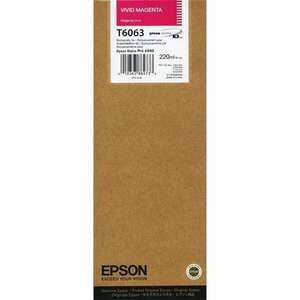 Epson Tintapatron Vivid Magenta T606300 220 ml kép