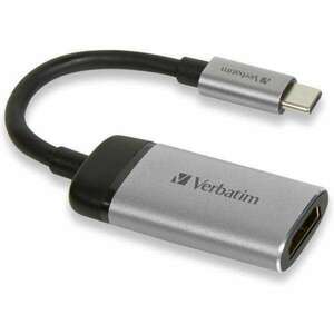 Verbatim USB-C - HDMI adapter 4K - szürke kép