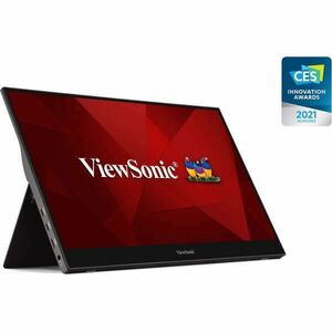 ViewSonic Portable Monitor 15, 6" - TD1655 (IPS, 16: 9, 1920x1080, 10 point Touch, 6, 5ms, 250cd/m2, miniHDMI, 2xUSB-C, tok) kép