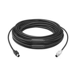 Logitech GROUP 15m Extender Cable PS/2 kábel 6-p Mini-DIN Fekete kép