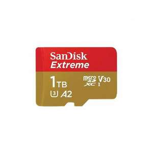 Sandisk 00121590 1TB SD micro Extreme (SDXC Class 10 UHS-I U3) memória kártya kép