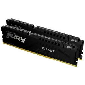 RAM Kingston D5 6400 64GB C32 FURY Beast K2 EX (KF564C32BBEK2-64) kép