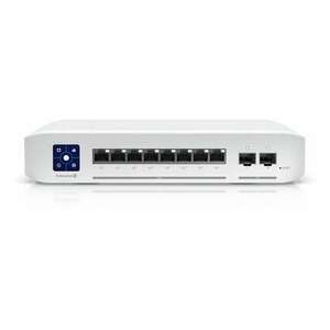 UBIQUITI USW-ENTERPRISE-8-POE UNIFI SWITCH 8x 2.5GB/S RJ45 POE+ 2x 10GB/S SFP+ TOUCHSCREEN TOTAL 120W (USW-ENTERPRISE-8-POE) kép