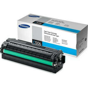 Samsung CLT-C506L; Cián toner CLP-680 tipusú színes lézernyomtatóhoz (3500lap) (SU038A) kép