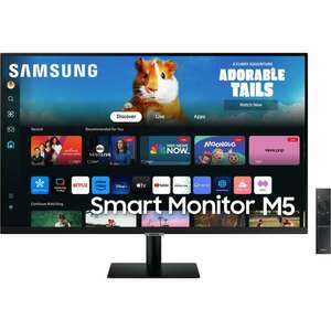 27" Samsung LS27DM500EUXDU Smart monitor fekete (LS27DM500EUXDU) kép