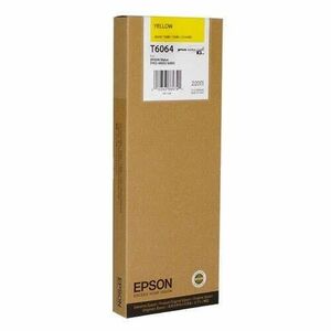 Tintapatron Epson C13T606400 Yellow eredeti 220ml kép